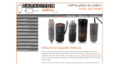 Desktop Screenshot of capacitor-sales.co.uk
